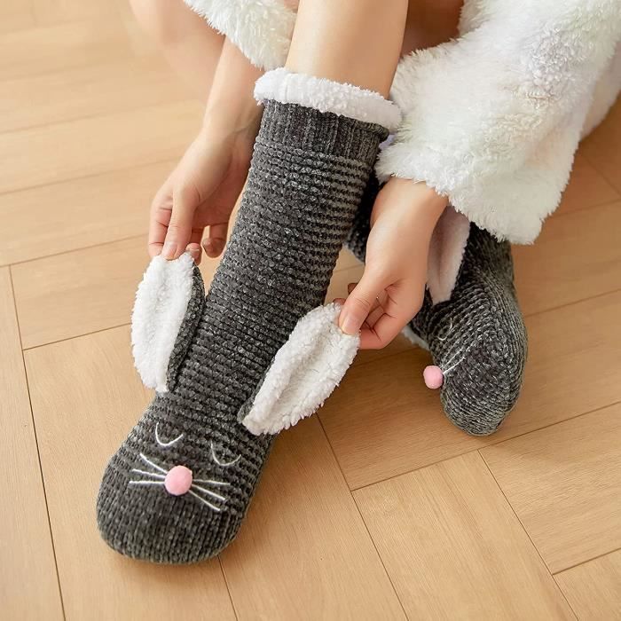 Chaussette avec semelle adulte shop