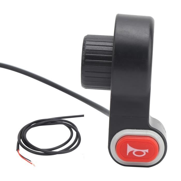 SUNGOOYUE Commutateur Klaxon Moto - Interrupteur Guidon Clignotants Gauche Droit Pour Scooter Vélo Électrique 12V-72V