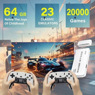 Console Rétro Plug & Play – 21 000 Jeux Classiques – 2 Manettes Sans Fil – HDMI – Mini Arcade – Dès 6 Ans