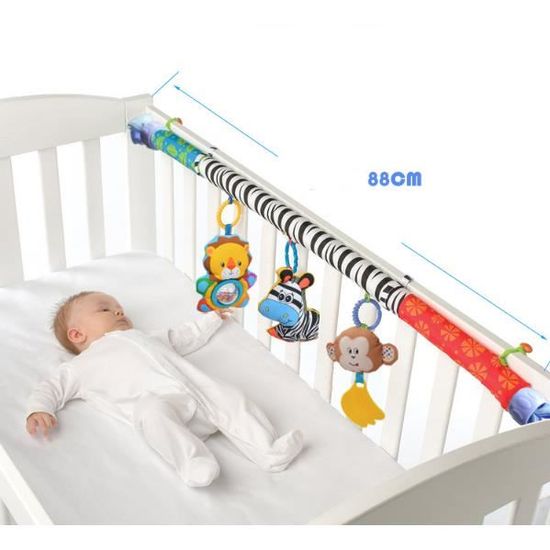Arche Universelle D Eveil De Jeux Bebe Barre Poussette Lit Bebe Suspendu Peluche Jouet Bebe Zebre Cdiscount Puericulture Eveil Bebe