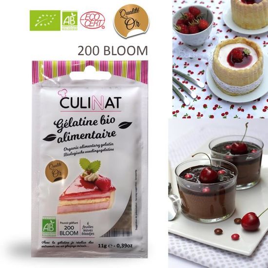 Gelatine Feuilles 11gr Cdiscount Au Quotidien