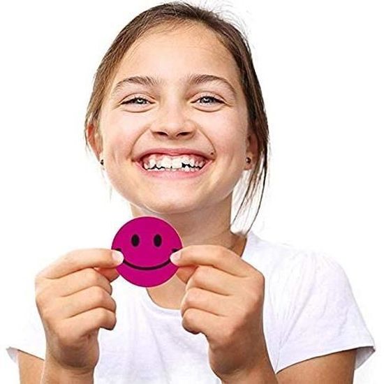 Couleur Sourire Autocollant Rouleau de Smiley Autocollant Smiley Sticker  pour Enseignants Autocollants, 2,5 cm - 500 Feuilles - Cdiscount Maison