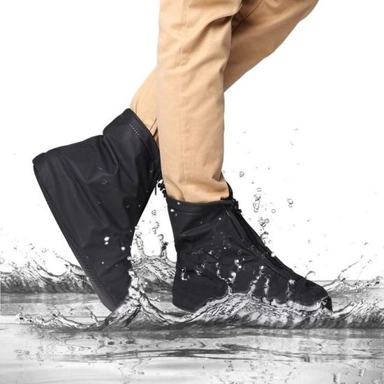 Protection Couvre Chaussures Surchaussures Imperméable Pluie - Unisex  Bottes Pluie Lavable PVC Réutilisables Surchaussures Équi[402] - Cdiscount