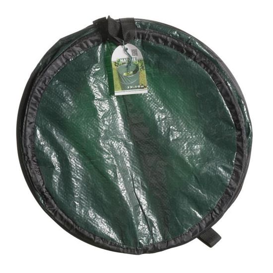 poign/ées 100 l sac /à d/échets multi-usages spiral/é pliable pehd h50 x /Ø48 cm