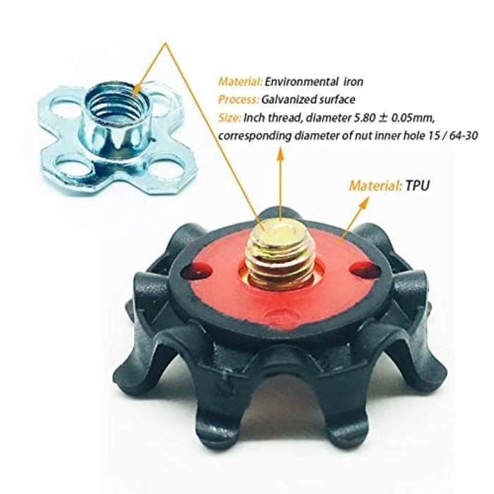 Crampons golf vis deals