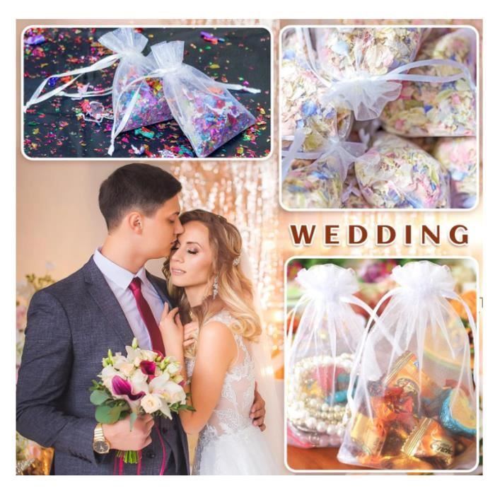 Petit sachet organza cheap