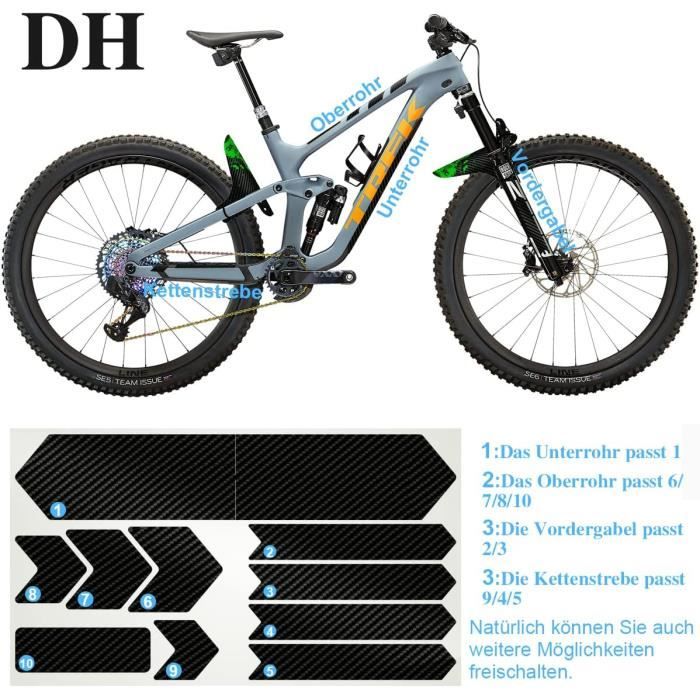 Hksod Garde boue pour v lo de montagne avec film de protection de