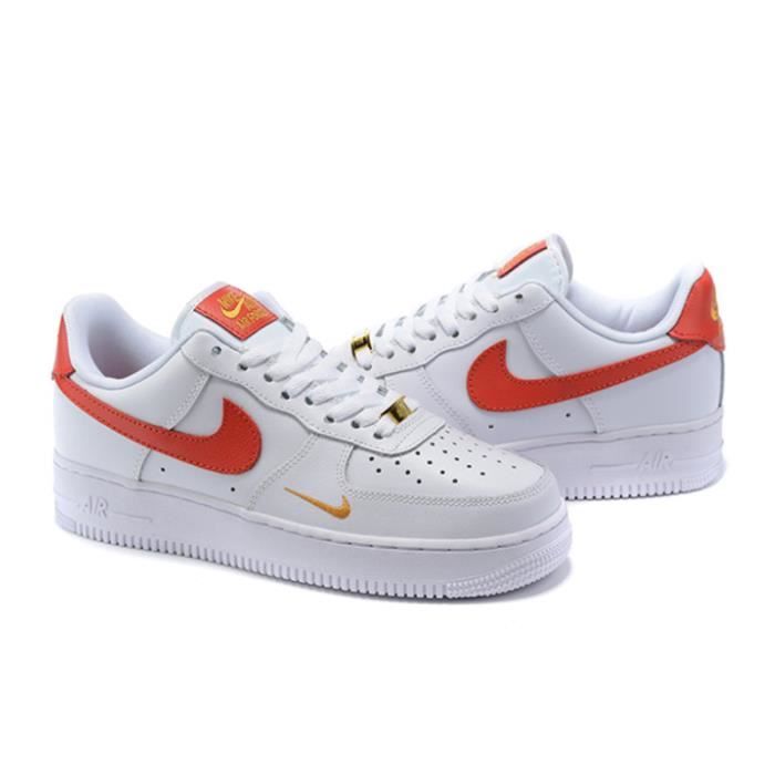 Baskets Nike AIR Force 1 Run Retro High Running Blanc Taille 38 Blanc Cdiscount Chaussures
