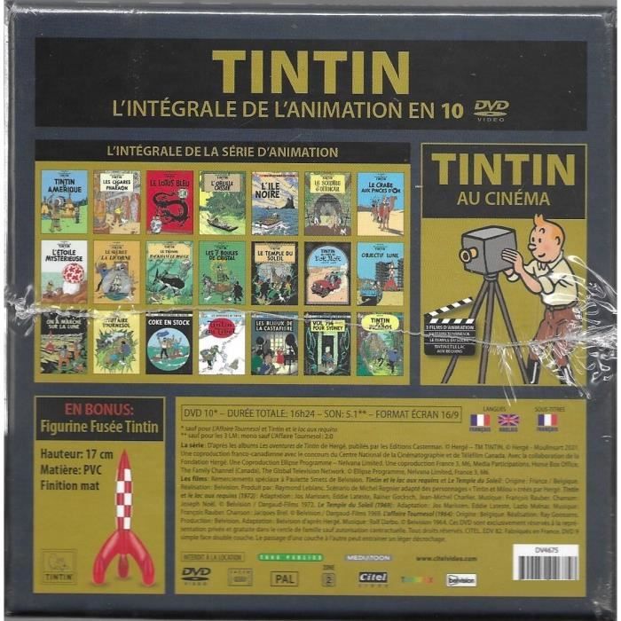 Coffret Tintin L'intégrale DVD