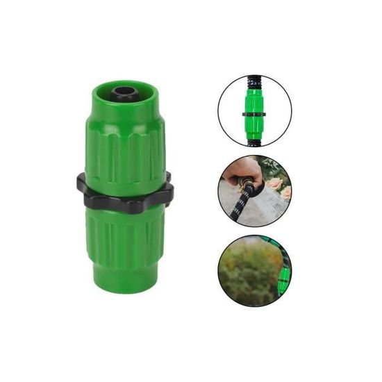 Kit 4 Raccords Rapides Pour Tuyau D'arrosage 1/2" - Compatible Hozelock, Système D'irrigation Jardin