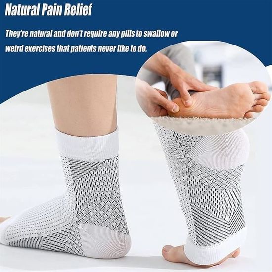 3 paires de sucettes Dr Sock Anti fatigue Compression Pied Sleeve Support Chaussettes Dr Sock Soothers F 3 paires mixte Le 3 pairs mix Cdiscount Pret a Porter