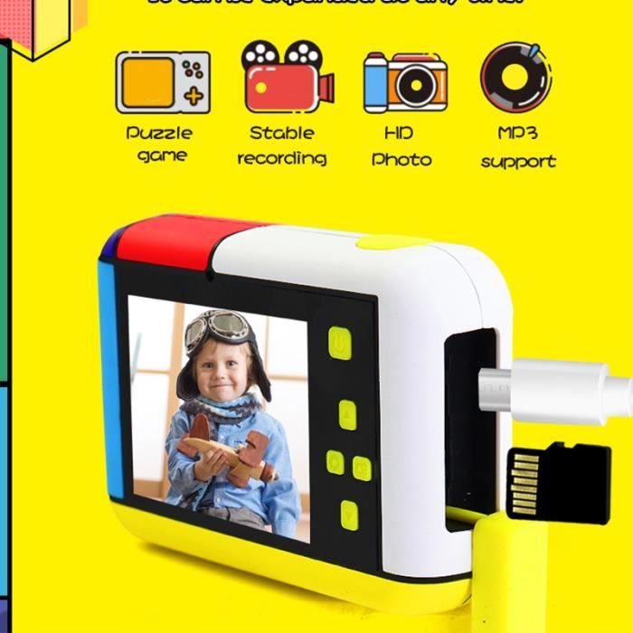 Gofunly 2.0 Pouces Appareil Photo Numérique pour Enfant, HD 1080P Caméra  Vidéo Selfie avec 32GB SD Carte, pour Garçons & Filles de 3 à 12 Ans de  Cadeau Jouet : : Jeux et Jouets