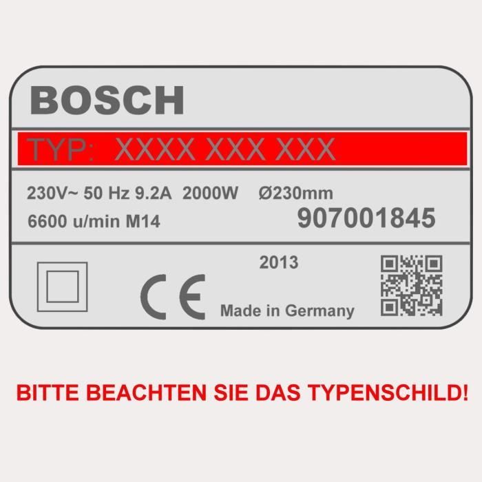 BOSCH - Meuleuse PWS 20-230
