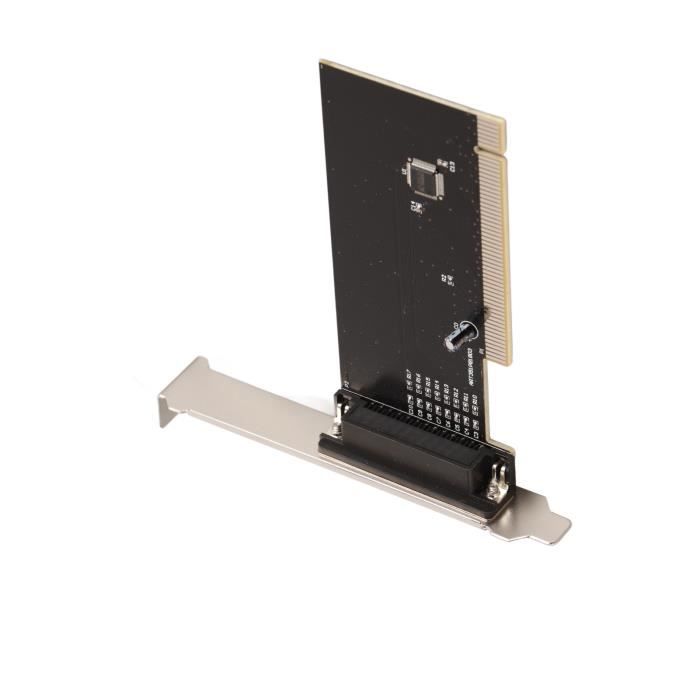 Tbest carte de port parallèle PCIE Carte d'extension PCIE vers LPT Tbest carte de port parallèle PCIE Carte d'extension PCIE vers LPT