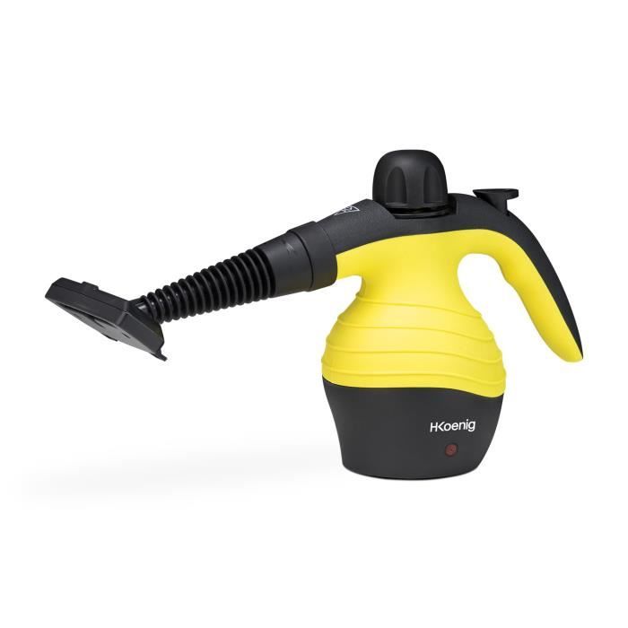 Nettoyeur vapeur a main HKOENIG 4.2 bars max Capacite 300 ml Jaune Cdiscount Electromenager
