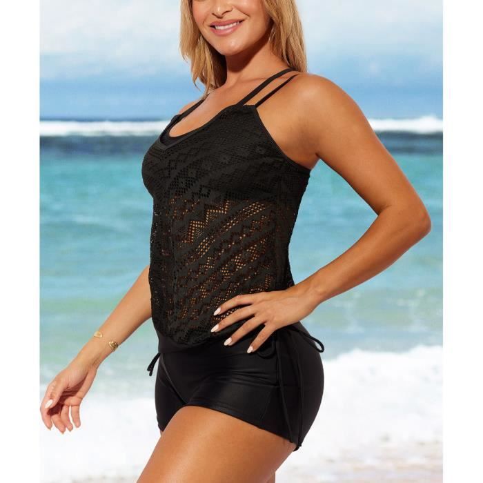 Tankini dentelle sale