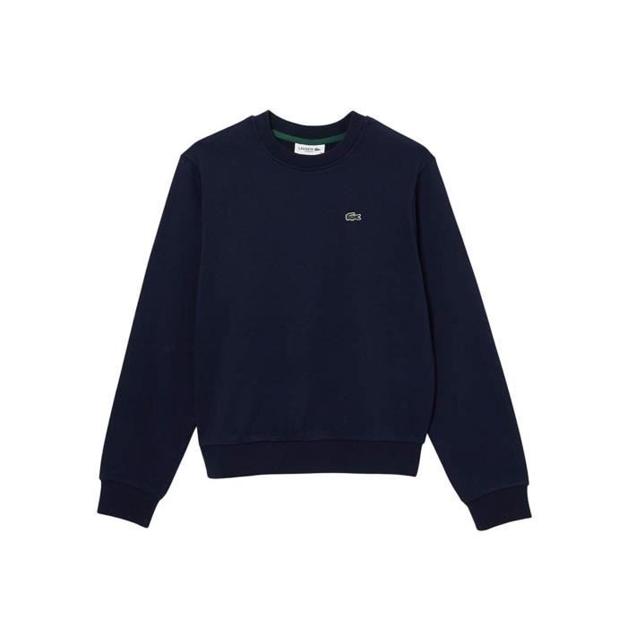 Sweat lacoste noir femme hotsell