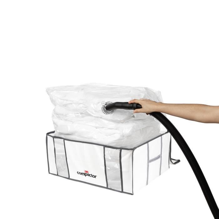 Tutoriel complet - Comment utiliser votre housse Compactor de rangement sous  vide