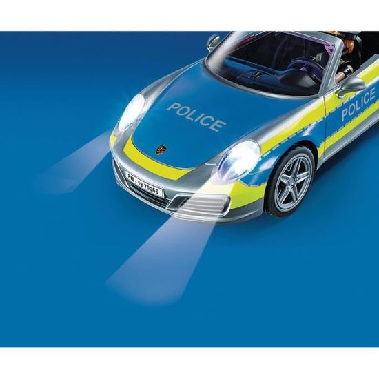 PLAYMOBIL Porsche 911 Carrera 4S Police 70066 Enfant Fille Jeu Jouet NOEL