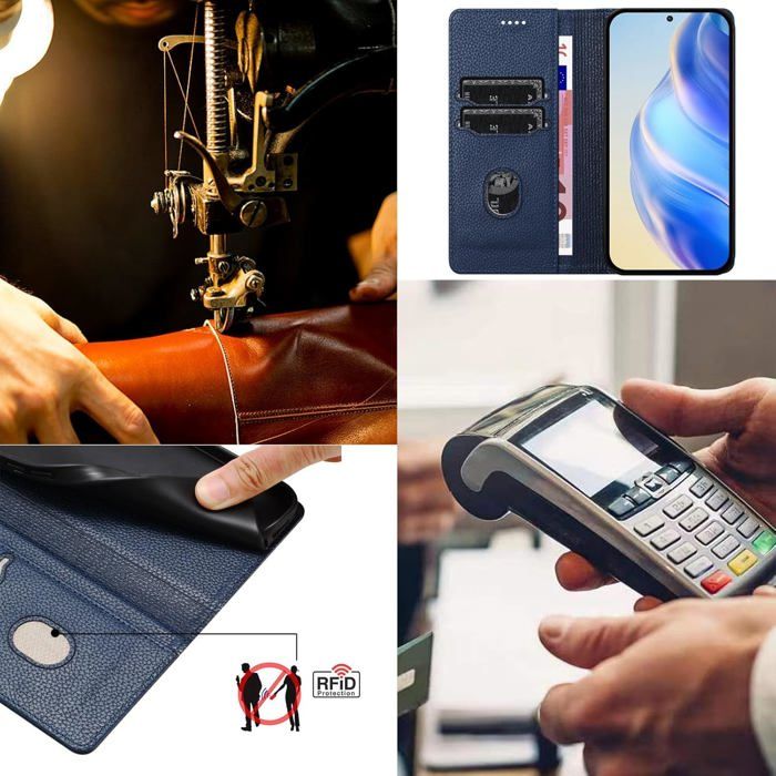 Coque Portefeuille Pour Xiaomi Redmi Note 14 Pro 5G / Poco X7 5G – Motif Floral, Bandoulière, 9 Emplacements Cartes