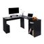 Bureau Informatique D Angle En Bois Pour Maison Et Bureau Noir Achat Vente Bureau Bureau D Angle Noir Soldes Sur Cdiscount Des Le 20 Janvier Cdiscount