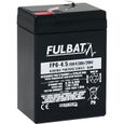 Batterie FULBAT AGM plomb étanche FP6-4.5 (T1) 6 volts 4,5 Amps-0