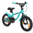LÖWENRAD | Vélo pour enfants avec freins | 14, 16 ou 18 pouces | pour garçons et filles de 3,4,5 ans | Turquoise-0