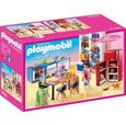 PLAYMOBIL - 70206 - Dollhouse La Maison Traditionnelle - Cuisine familiale - 129 pièces - Mixte - Plastique-0