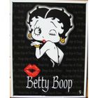 BRAND Plaque publicitaire - Betty Boop - Kiss - Métal - 41x32 cm - Vintage