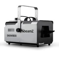 BeamZ Snow 1800 - Machine à Neige, 1800W, réservoir 2,5L avec télécommande