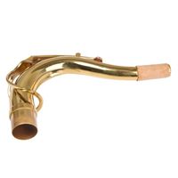 Saxophone ténor courbé pour saxophone cuivre doré longueur 20 cm