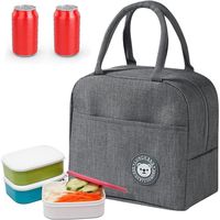Sac Isotherme Repas 6L, Sac Isotherme Repas Bureau, Petit Panier Repas,Mini Sac À Lunch Isolé En