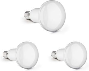 AMPOULE - LED 3 ampoules LED E14, R50, blanc chaud (2700 K), 6,2
