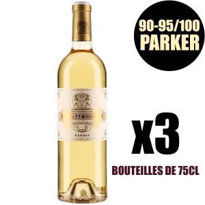VIN BLANC X3 Château Coutet 2016 75 cl AOC Sauternes 1er Cru