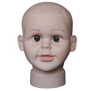 Loisirs Creatifs Mannequins Voxloud Com Mannequin Modele A Tete Fille Enfants Avec Perruque Infant Support Chapeaux Lunettes Affichage Du Modele