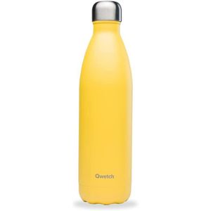 GOURDE Qwetch - Bouteille Isotherme Pop Jaune 750ml - Gou