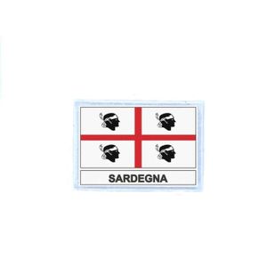 akachafactory Porte cle cles Clef Brode Patch ecusson Badge Drapeau sardaigne Sardinia sarde