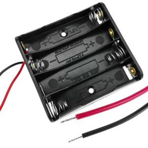 PILES Battery compartment. Porte-pile plat pour 4 piles AAA LR03