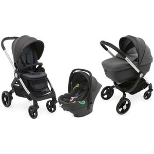 POUSSETTE  CHICCO - Poussette Trio Alysia i-Size Anthracite