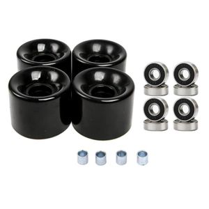Carver Roundhouse Concave Wheels Smoke 69mm 78A – Lot De 4 Roues Surfskate Ultra-Grippantes, Idéales Pour Carving & Pompage