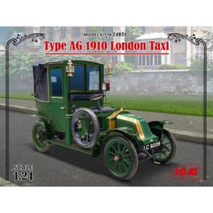 VOITURE À CONSTRUIRE Maquette Voiture Maquette Camion Type Ag 1910 London Taxi - ICM