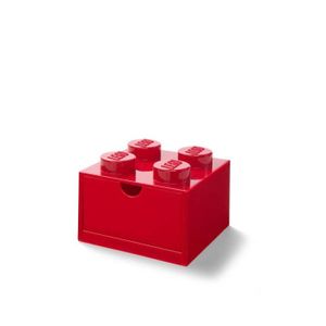 OBJET DÉCORATIF LEGO Boîte de Rangement Empilable avec 4 Boutons R