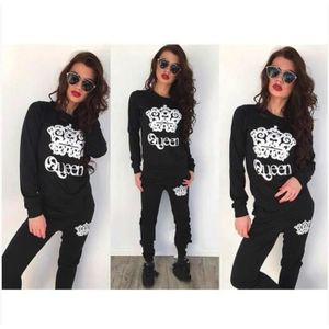 SWEATSHIRT Noir survêtement femme ensemble jogging marque pul