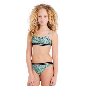 Fesfesfes Adolescentes Mignon Monokini Enfants Filles Dos Creux une Seule  Pièce Maillot de Bain Piscine Plage Porter Maillot de Bain Skinny 6-12 Ans  