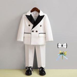 Costume Garçon d'Honneur Costume Enfant Tuxedo Suit pour Mariage Cérémonie  Anniversaire Soirée Bal,Gris-2 pièces Gris-2 pièces - Cdiscount  Prêt-à-Porter