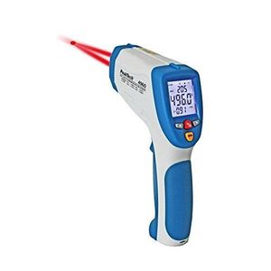 Thermomètre infrarouge, température de chaleur portative pour testeurs de  cuisson, fours à pizza, grils et machines - température de surface de  lecture laser