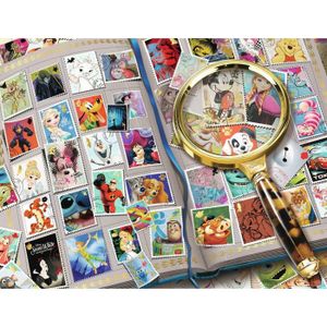 PUZZLE Puzzle 2000 pièces - Mes timbres préférés Disney