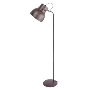 LAMPADAIRE TOSEL Lampadaire liseuse 1 lumières - luminaire intérieur - acier marron - Style inspiration nordique - H150cm L29cm P29cm