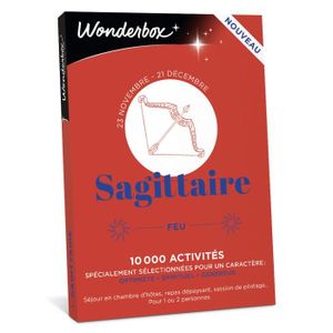 COFFRET SÉJOUR Wonderbox - Coffret cadeau sagittaire - Box astrol