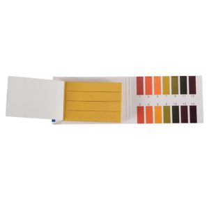 sourcing map Bandelette r/éactives 0.5-5.0 Testeur indicateur laboratoire papier acide alcalin
